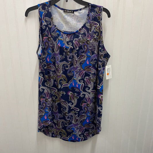 PAISLET PRINT SLEEVLESS