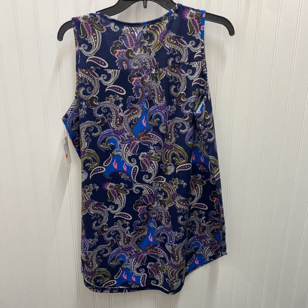 PAISLET PRINT SLEEVLESS