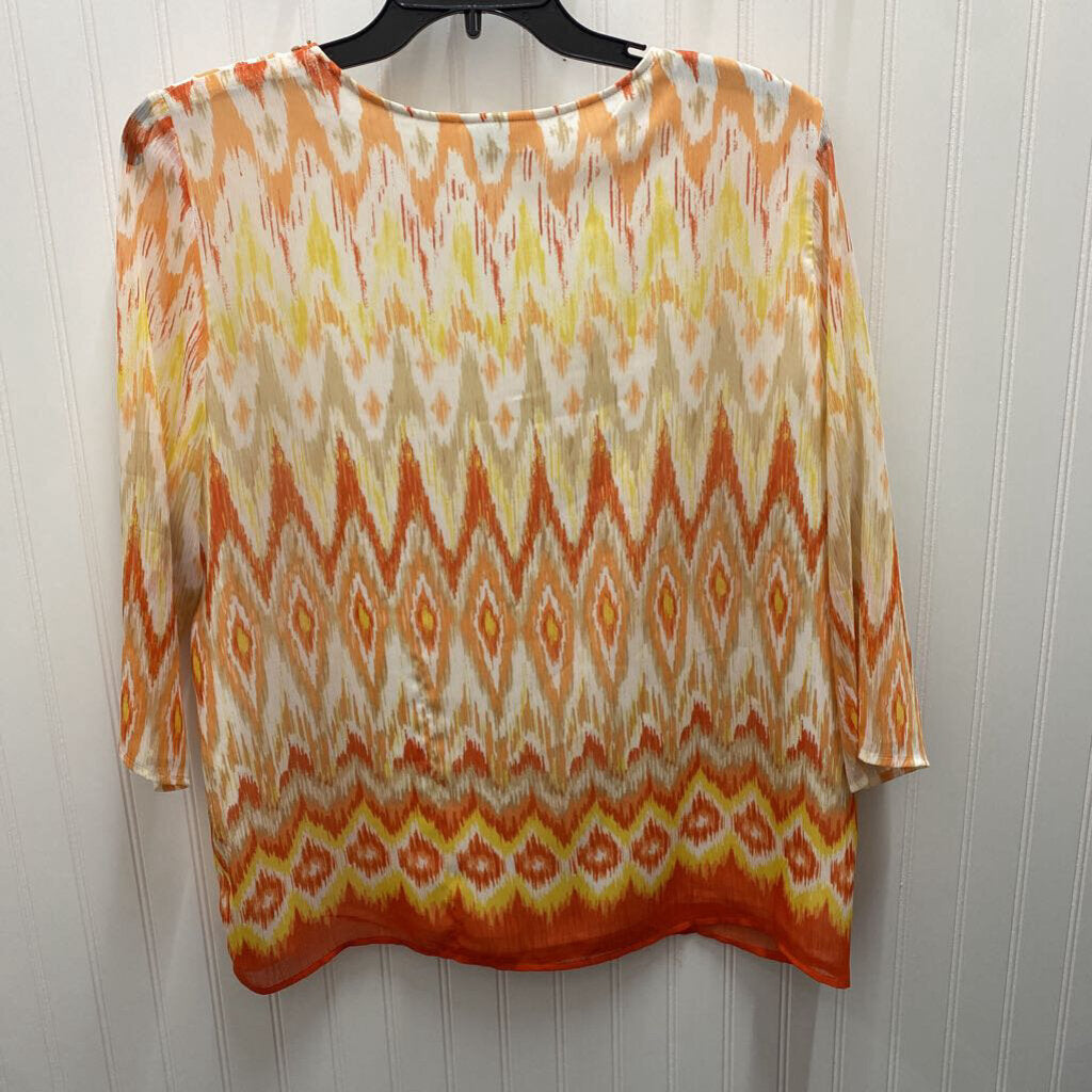 BEADED NECK SHEAR TOP