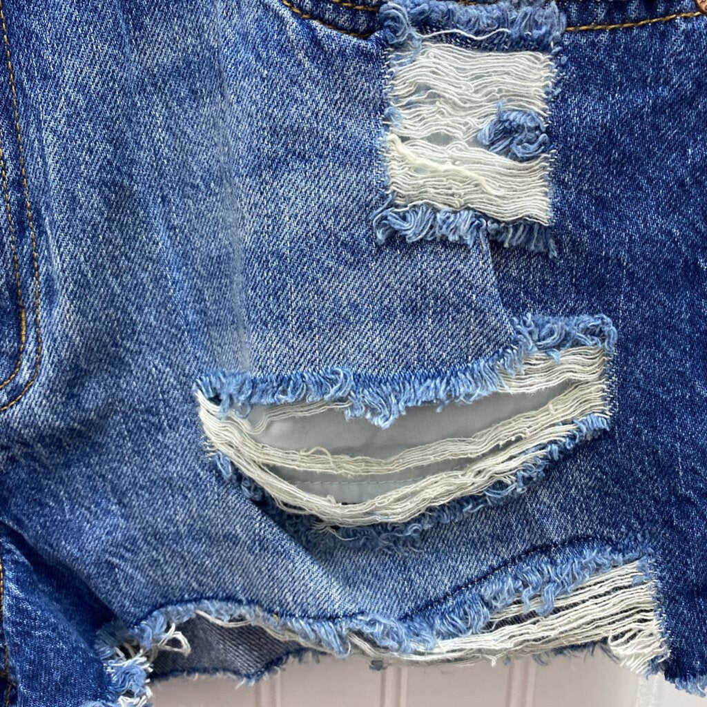DISTRESSED SHORTS