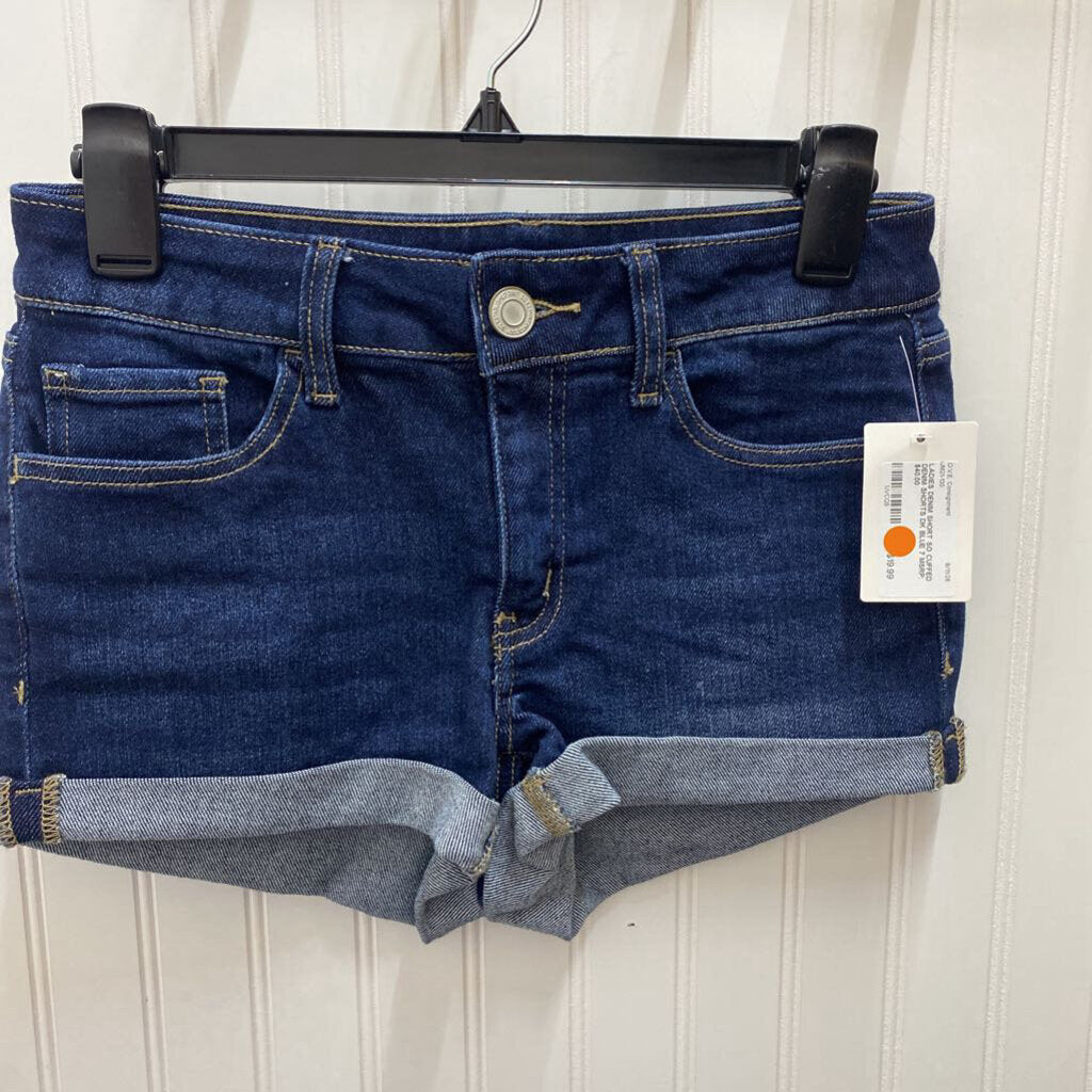 CUFFED DENIM SHORTS