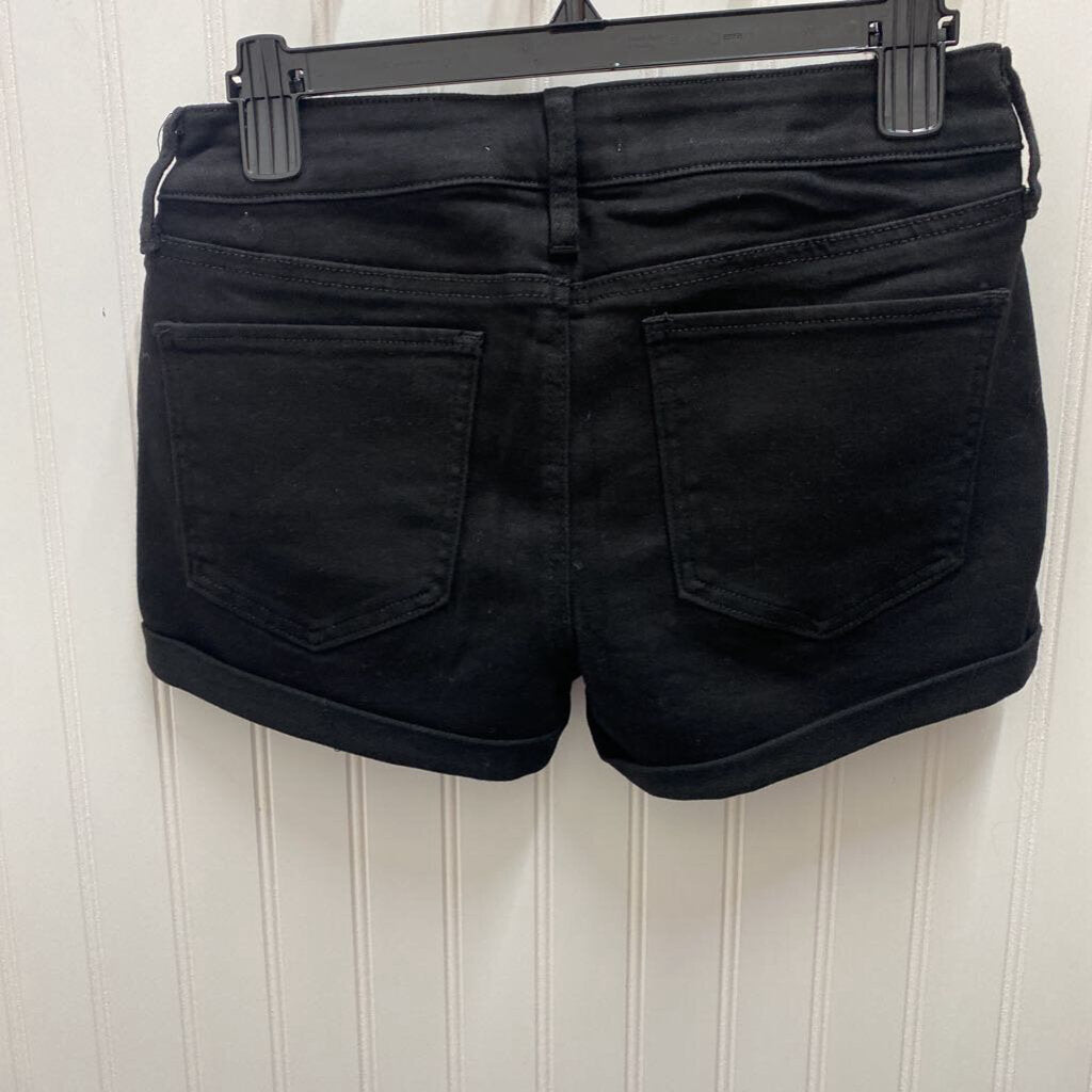 CUFFED DENIM SHORTS