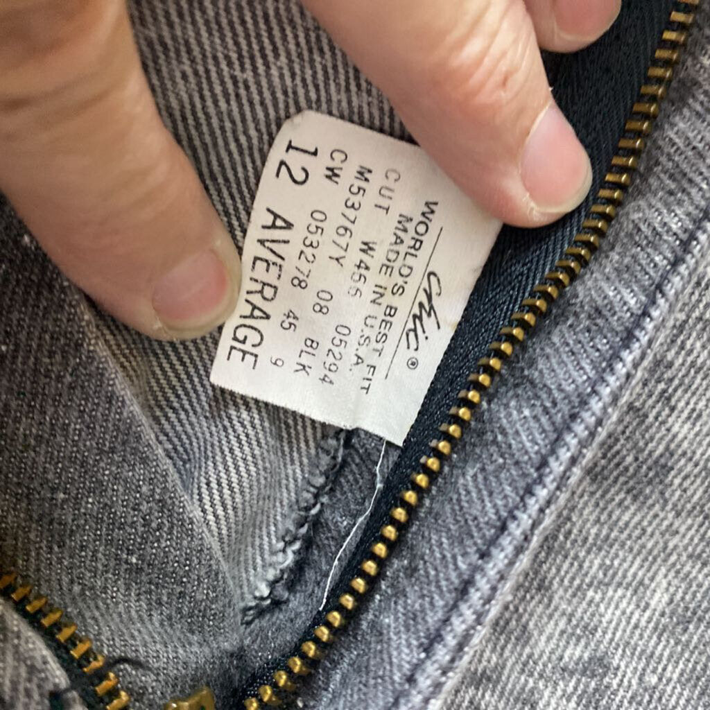 STONE WASHED JEANS