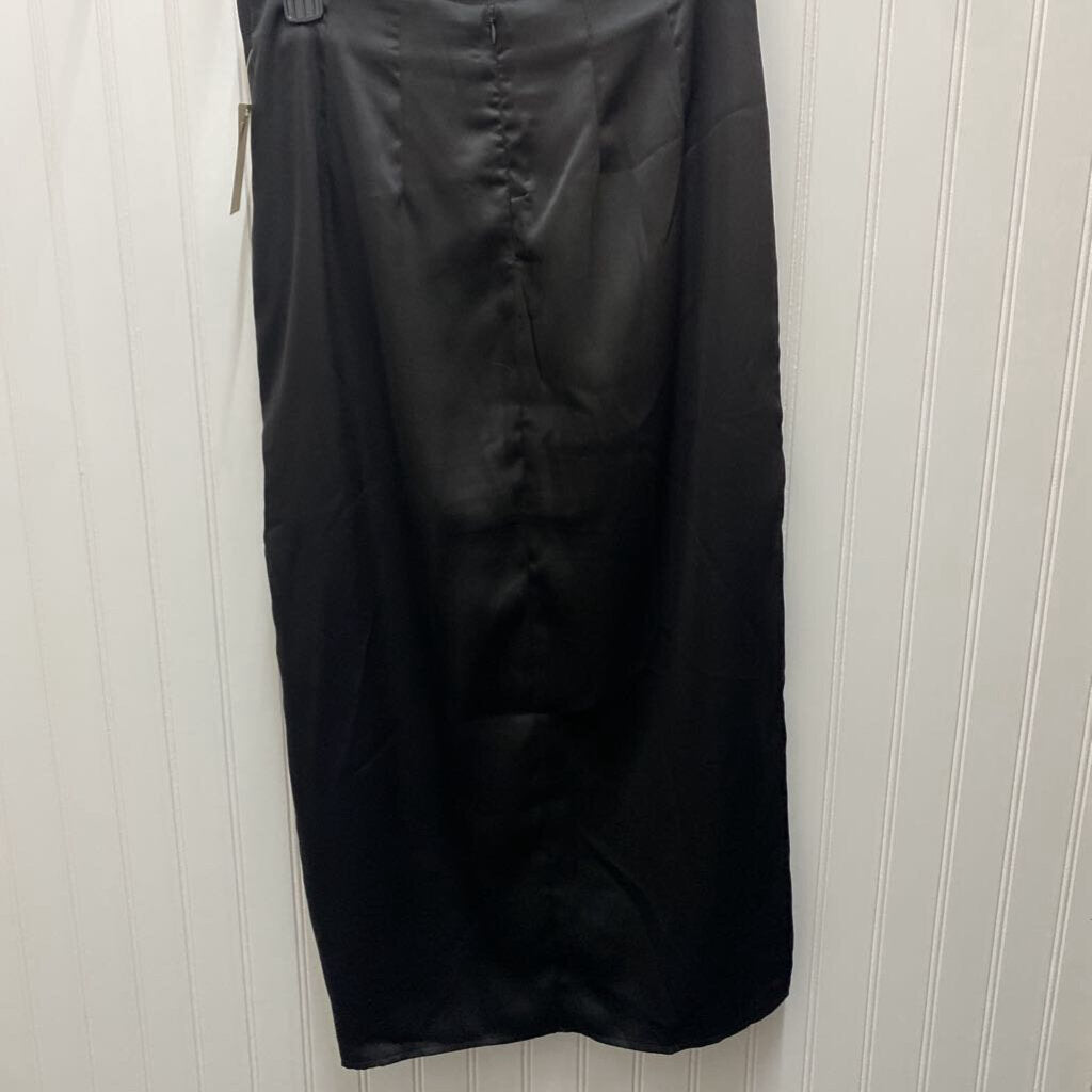 SATIN LONG SKIRT
