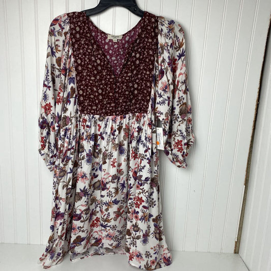 FLORAL SHORT DRESS