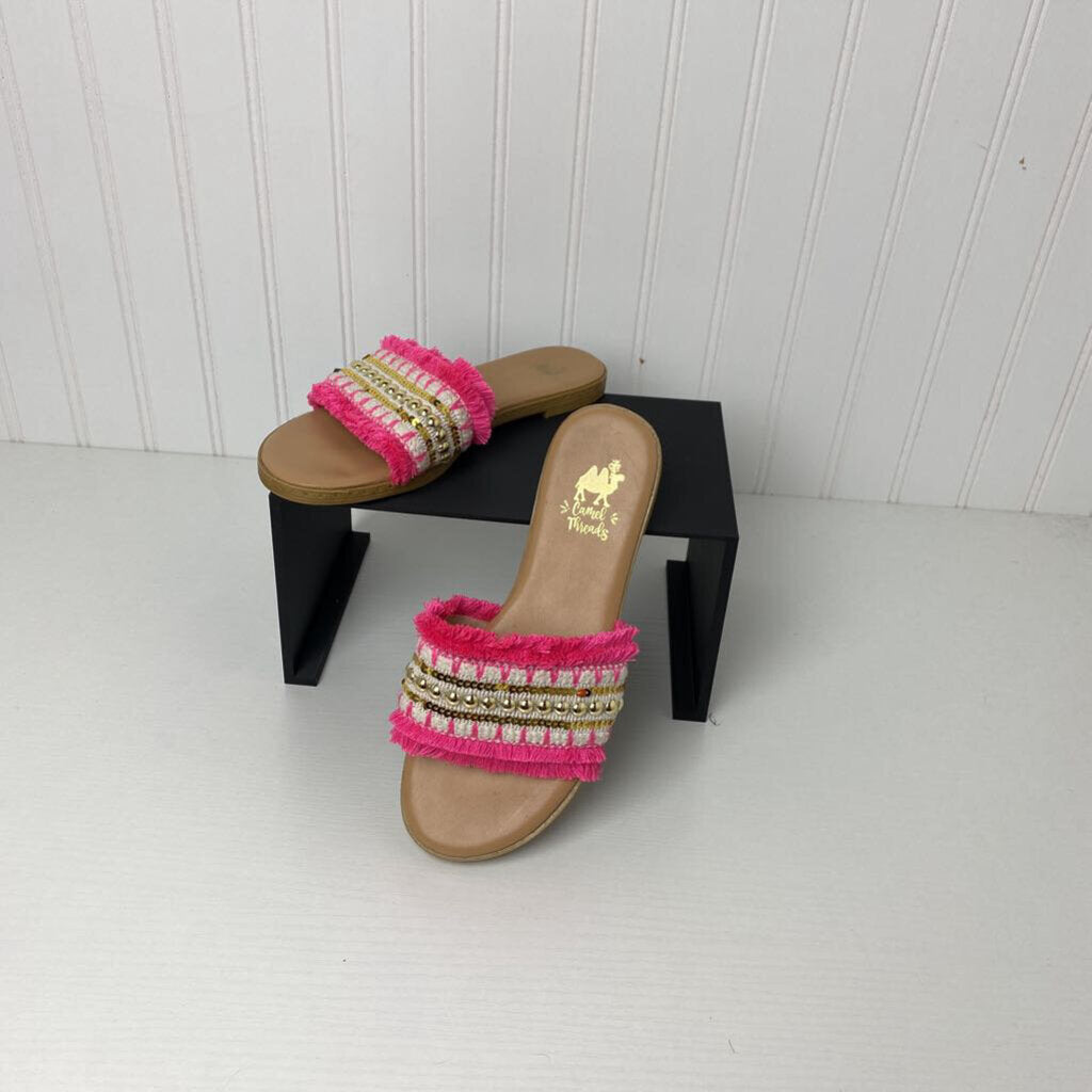 BEADED SANDLES