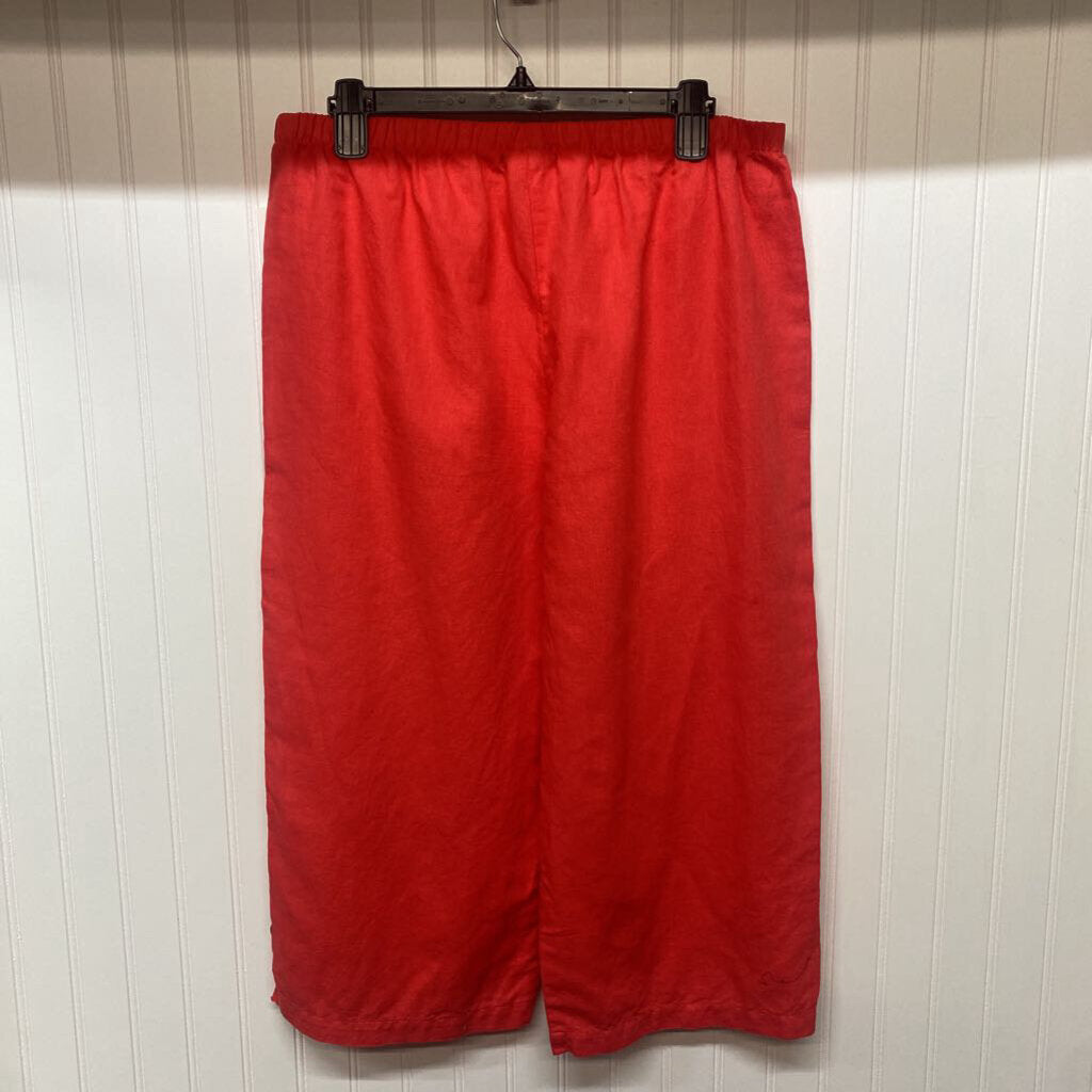 ELASTIC WAIST CAPRI
