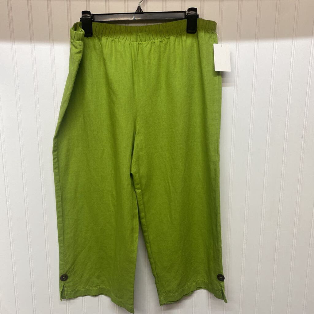 ELASTIC WAIST CAPRI