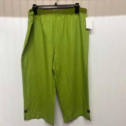 ELASTIC WAIST CAPRI