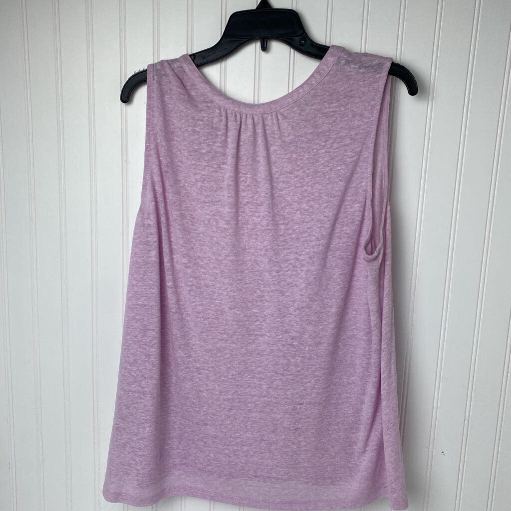 SLEEVLESS V NECK TOP