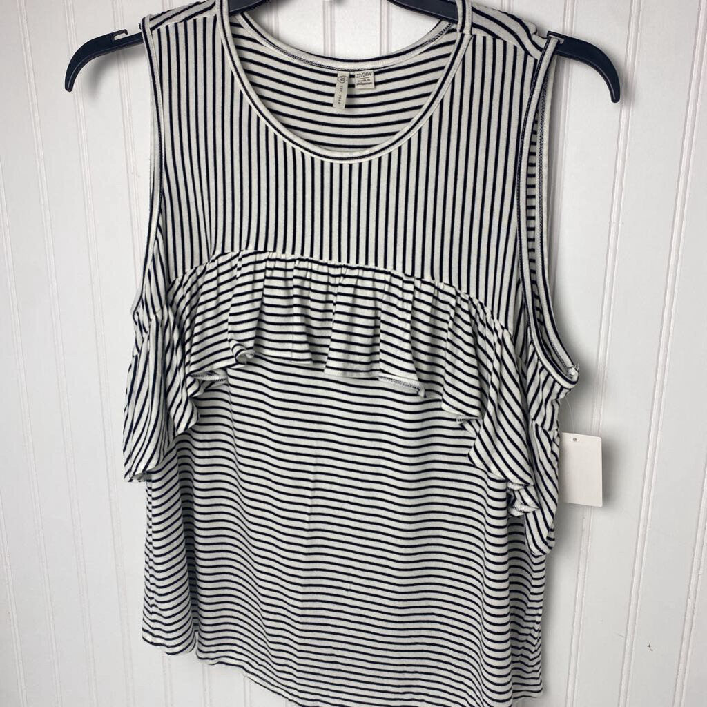 STRIPED SLEEVELESS TOP