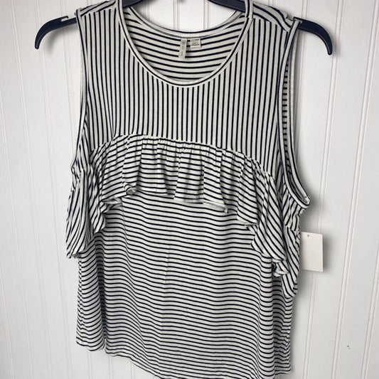 STRIPED SLEEVELESS TOP