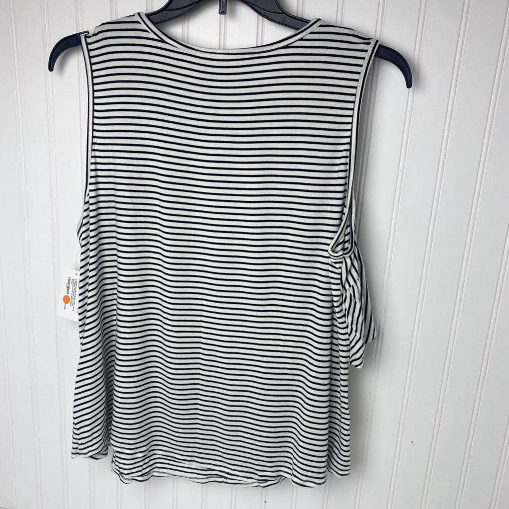 STRIPED SLEEVELESS TOP