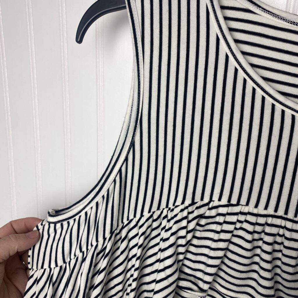 STRIPED SLEEVELESS TOP