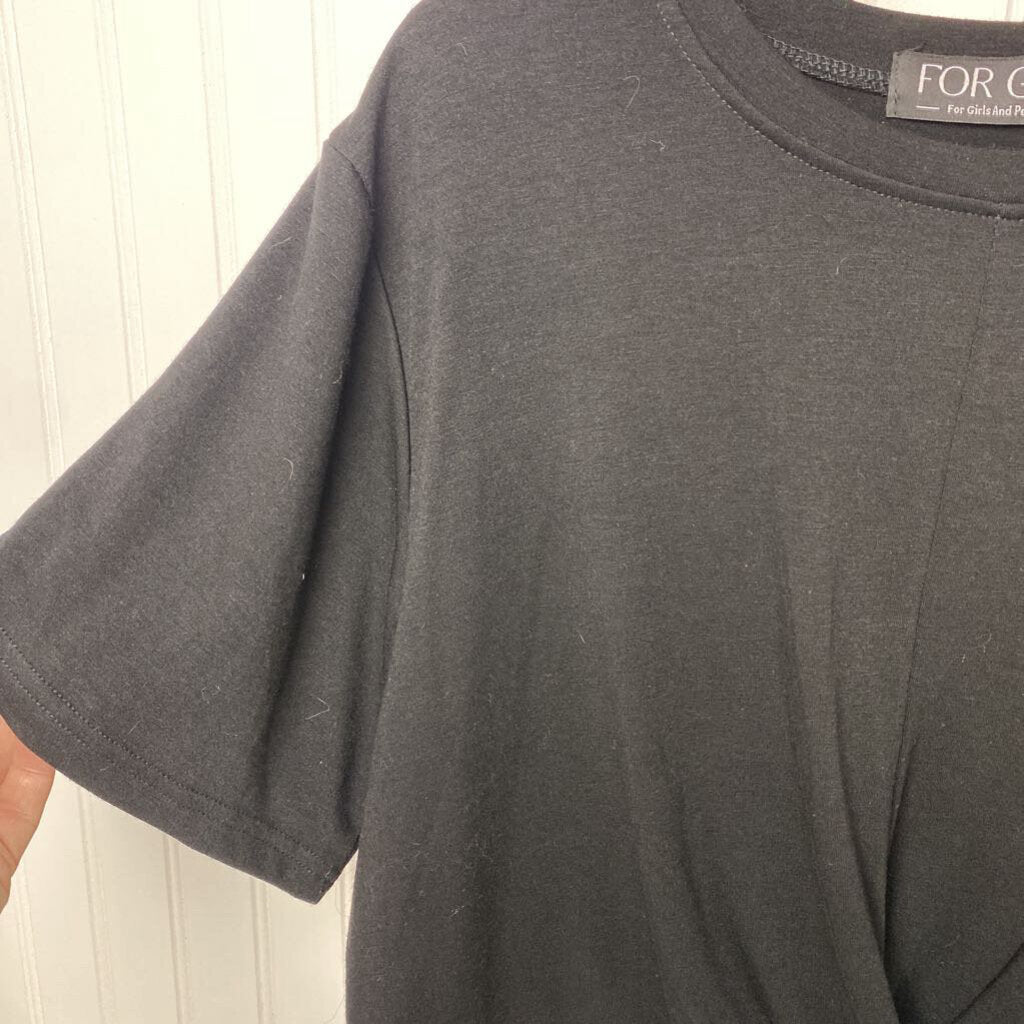 SHORT SLEEVE CROP TOP