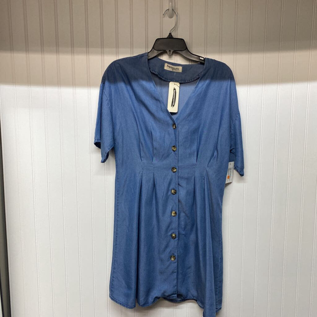 BUTTON DOWN DRESS