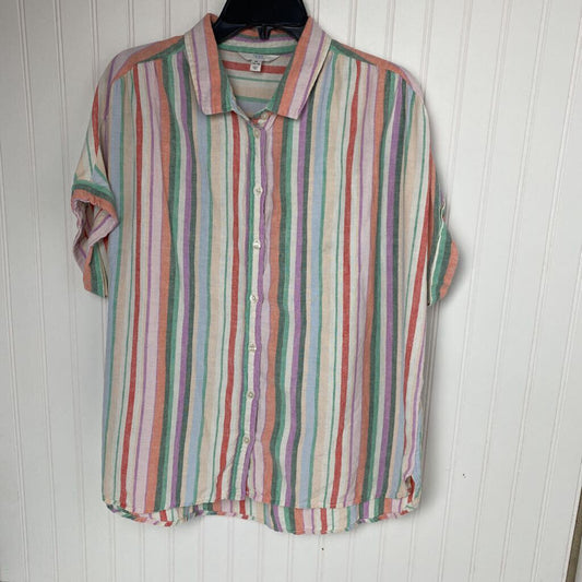 SHORT SLEEVE BUTTON UP