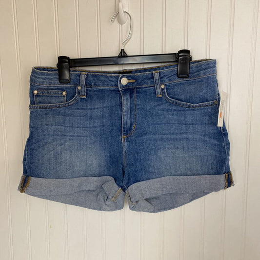CUFFED JEAN SHORTS