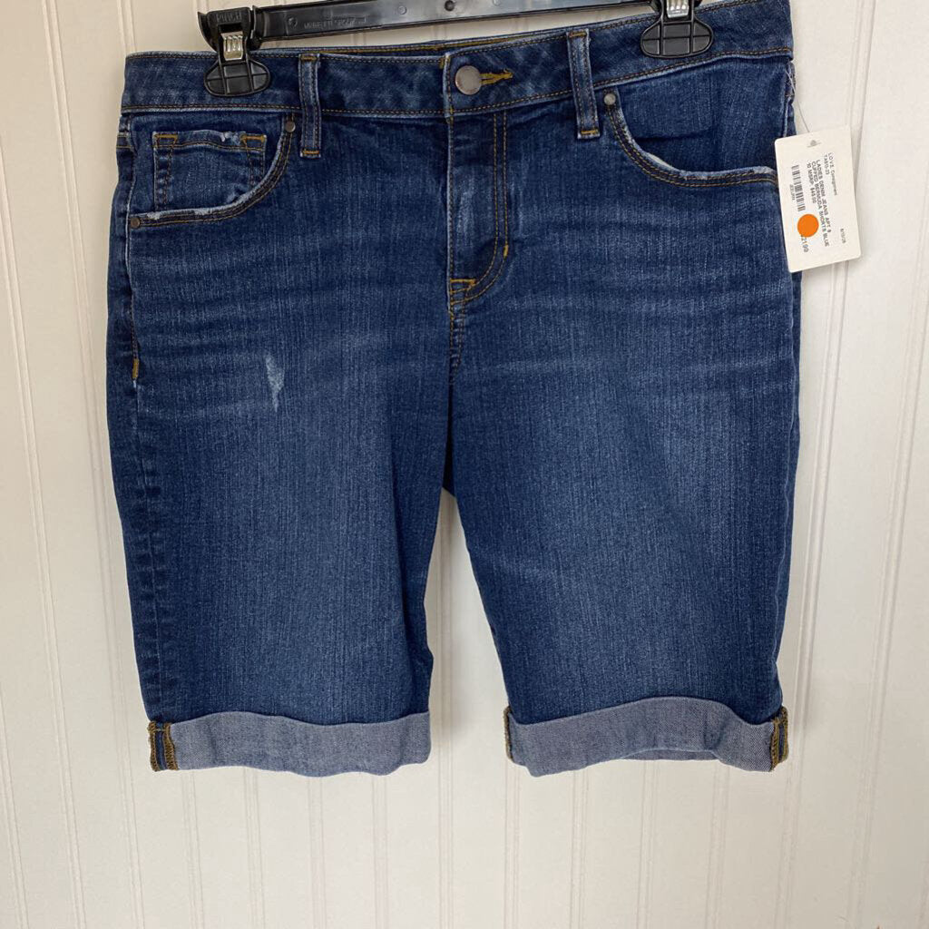 CUFFED BERMUDA SHORTS