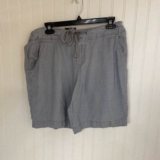DRAWSTRING LINEN SHORTS