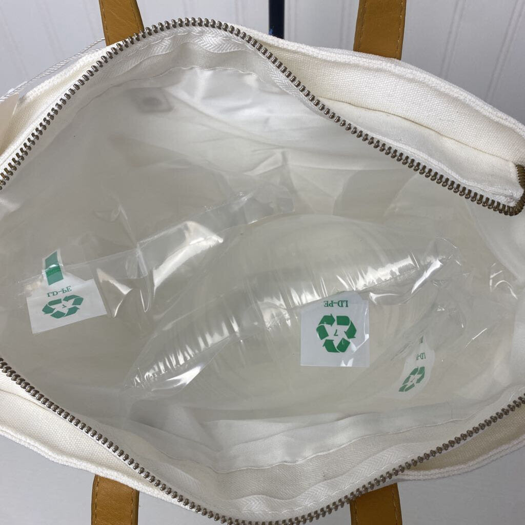 *COZY EARTH CANVAS SMALL HANDBAG