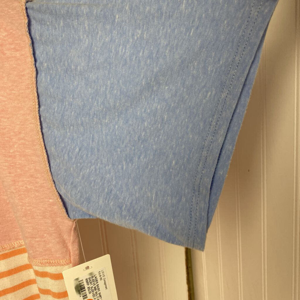 MULTI PATTERNED SHORT SLEEVED