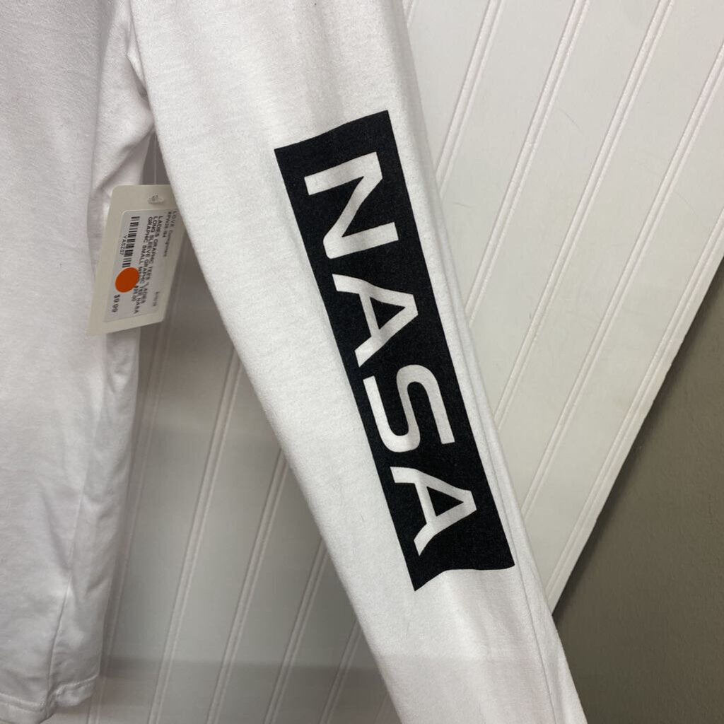 *LADIES LONG SLEEVE GRAPHIC TEE