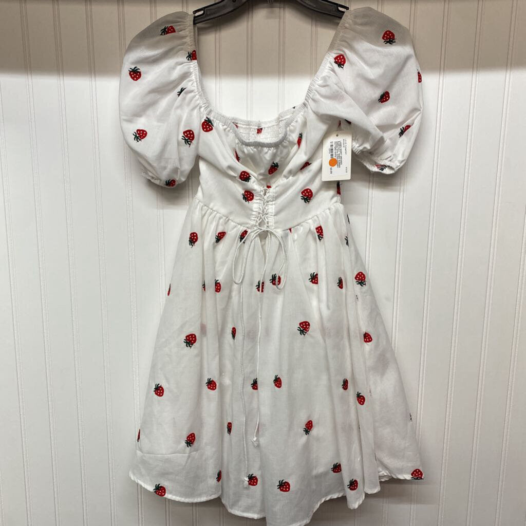 *SHEIN SUMMER DRESS WITH STRAWBERRY PATTERN