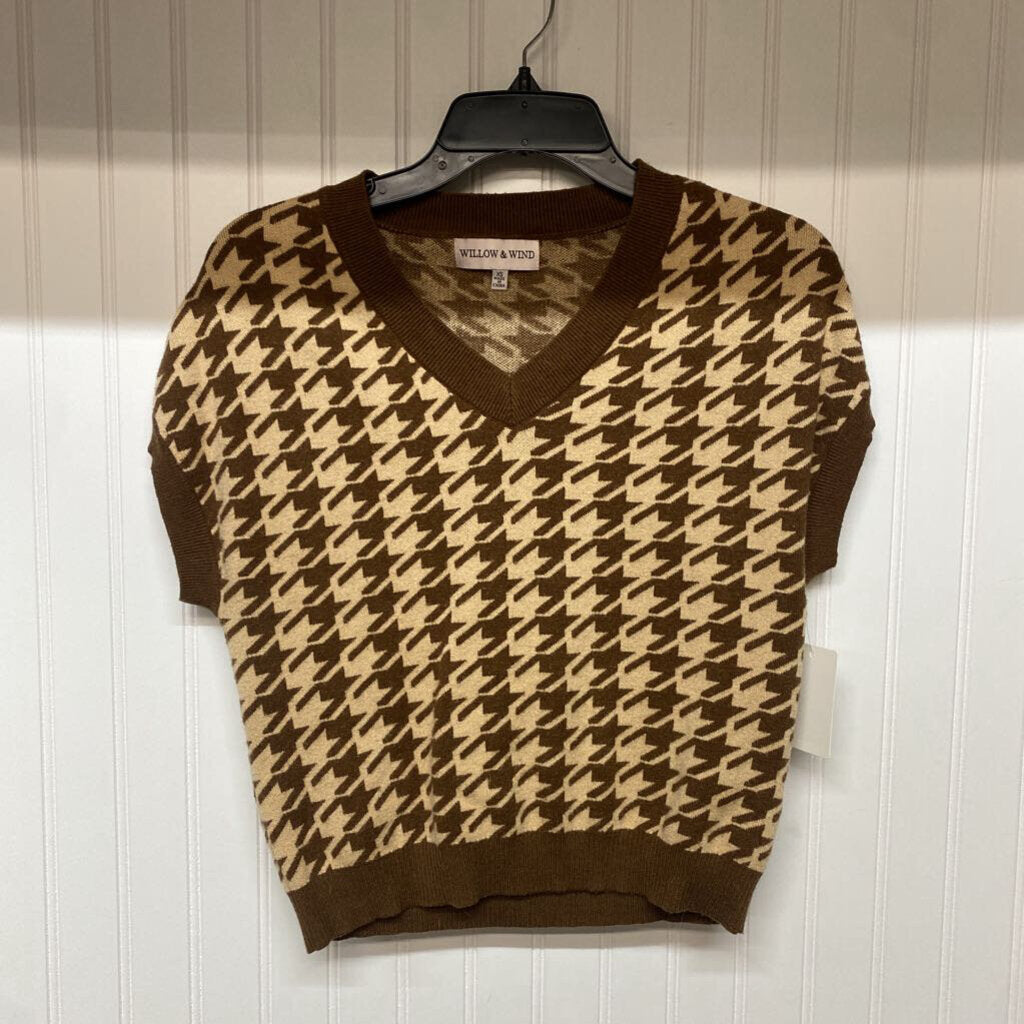 *WILLOW & WIND SUMMER SWEATER CHEVRON PATTERN