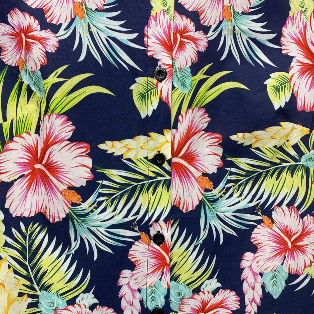 *UNKNOWN BRAND BUTTON FLORAL SHIRT