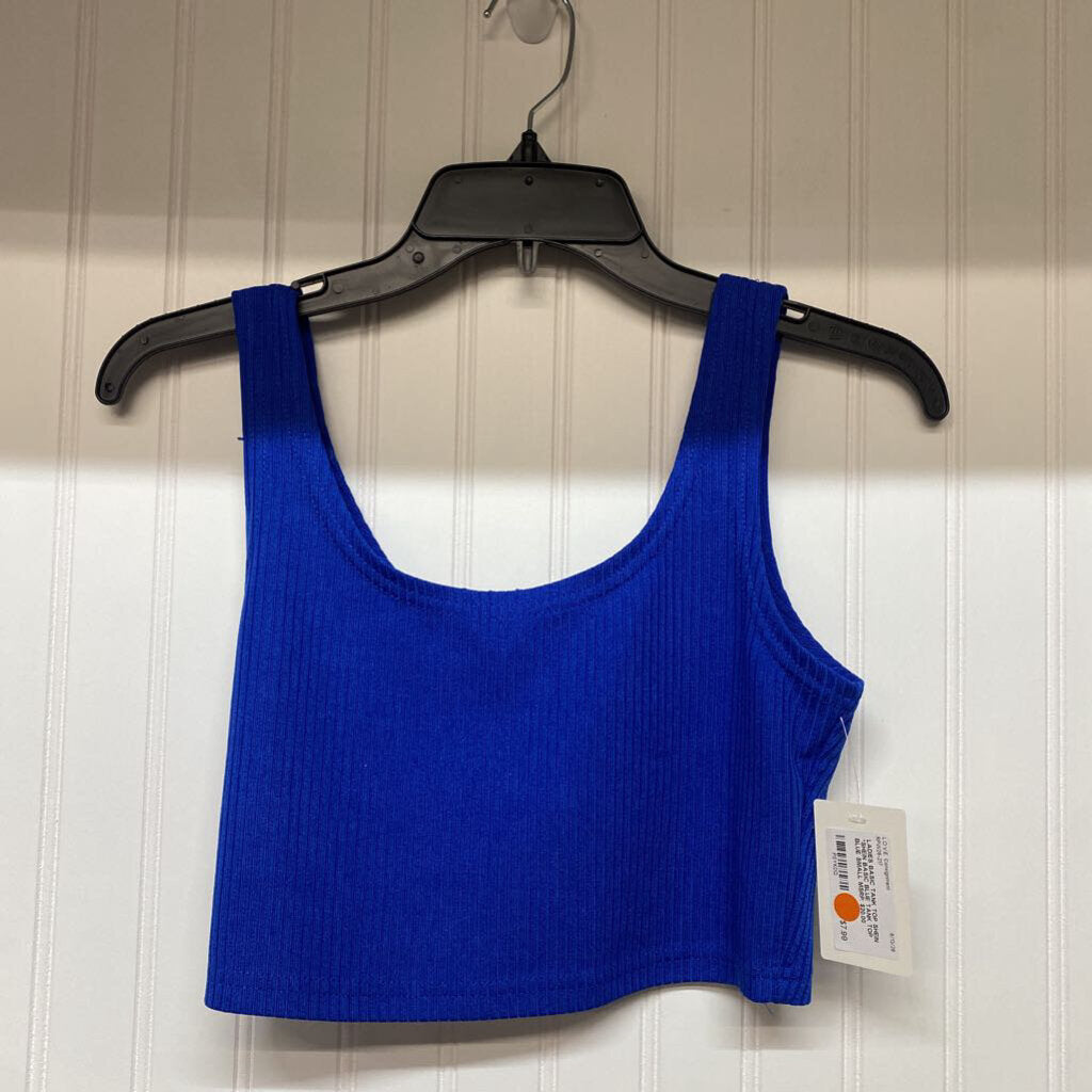 *SHEIN BASIC BLUE TANK TOP