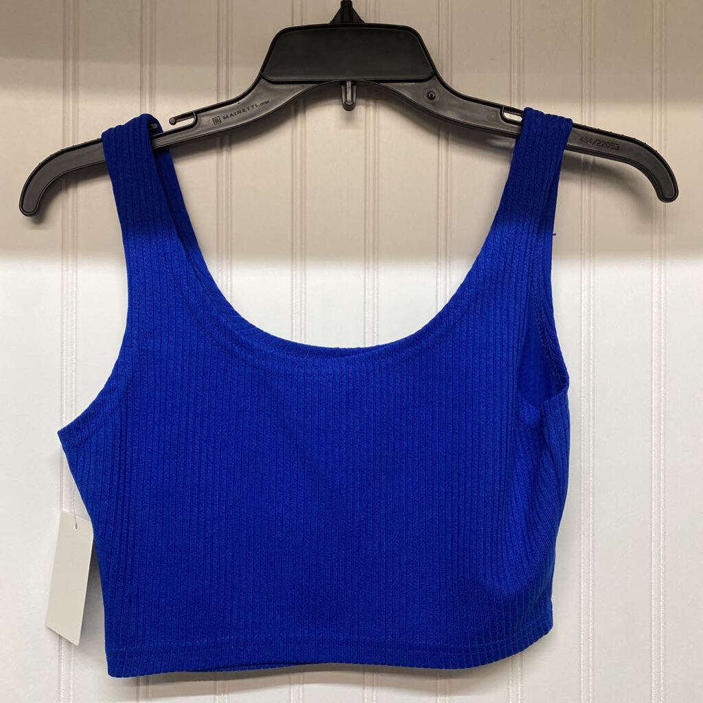 *SHEIN BASIC BLUE TANK TOP