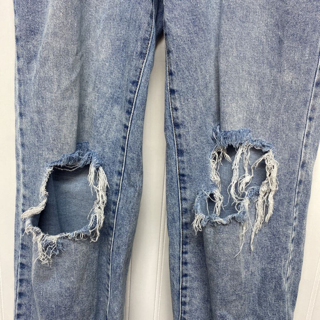 *SO DENIM DISTRESSED AT KNEES