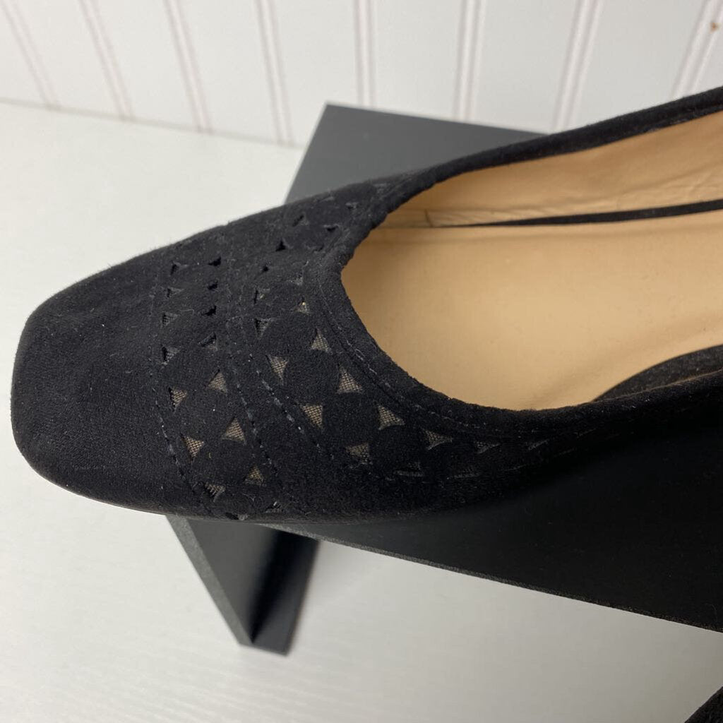 SUEDE DRESS FLATS