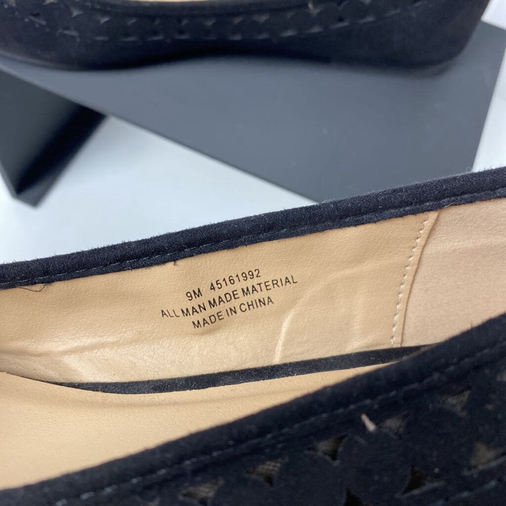 SUEDE DRESS FLATS