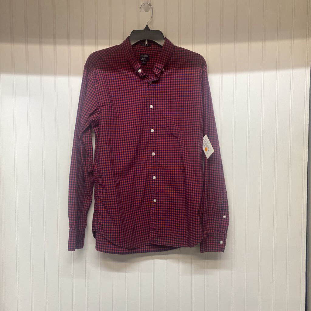 LONG SLEEVE PLAID BUTTON UP