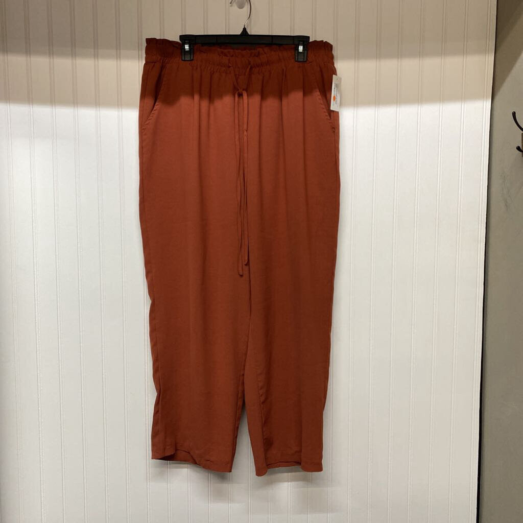 WIDE LEG PLUS DRESS PANT