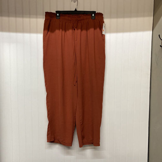 WIDE LEG PLUS DRESS PANT