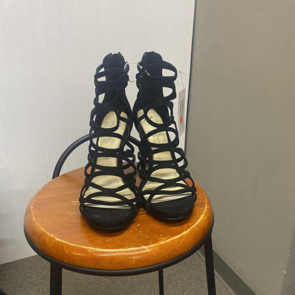 LADIES SUEDE HEELS