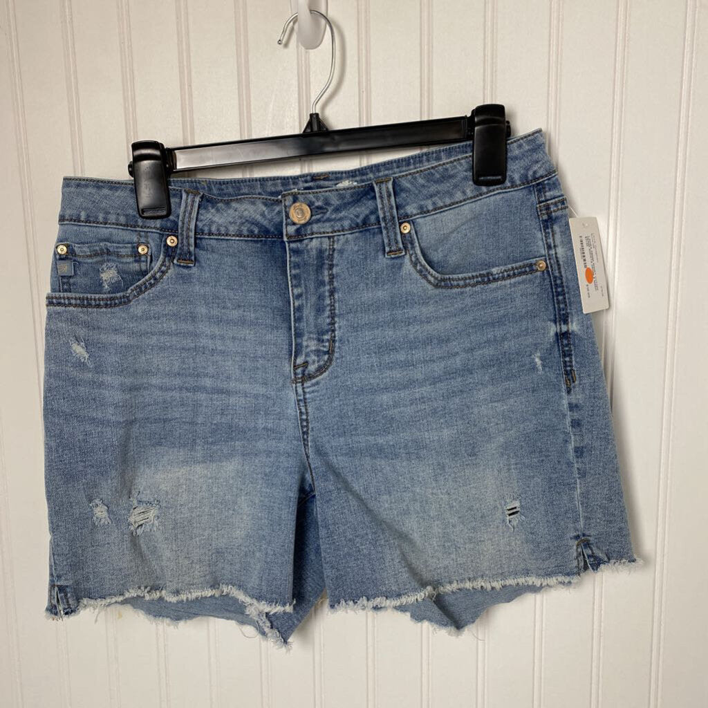 CUTOFF DENIM SHORTS