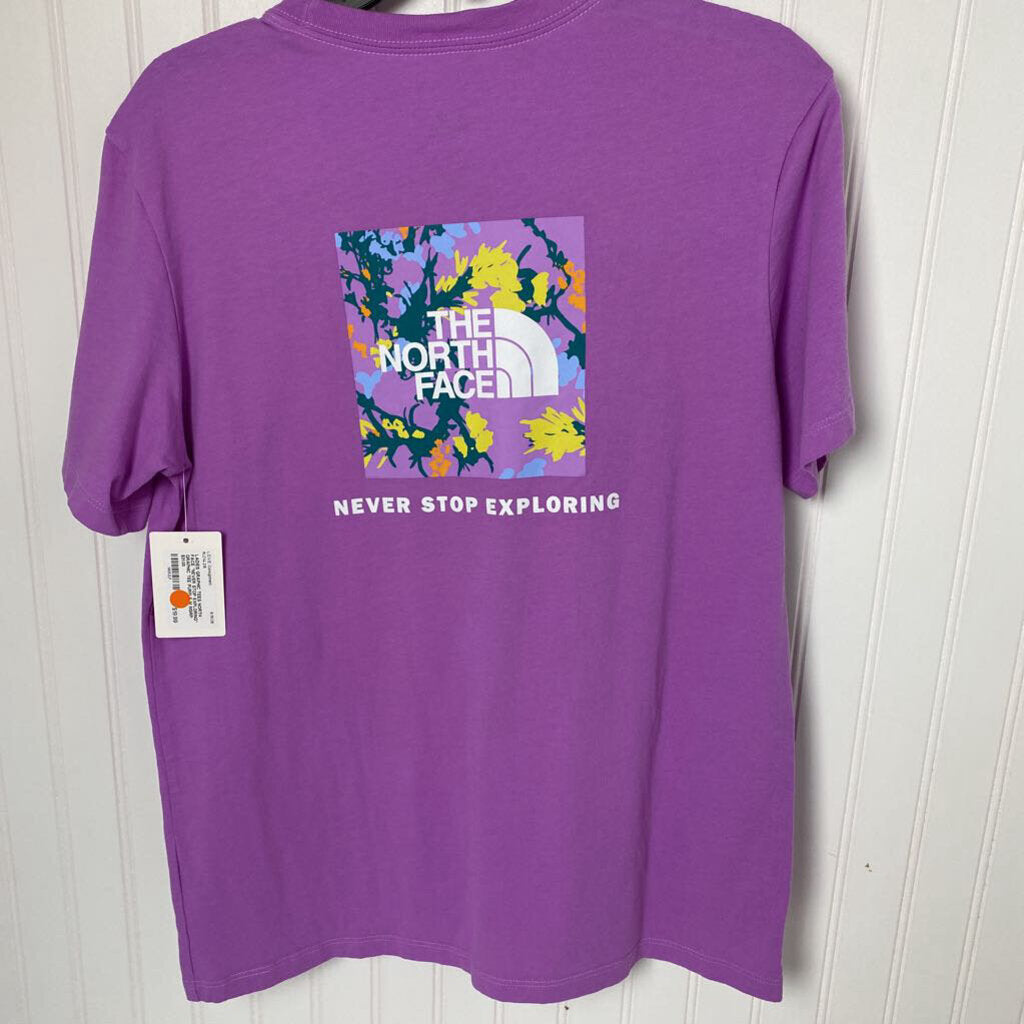NORTH FACE "NEVER STOP EXPLORING" GRAPHIC TEE
