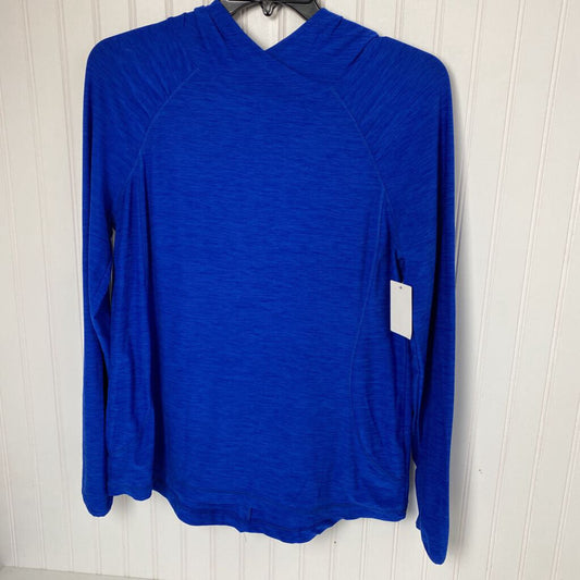 LONG SLEEVE HOODED KNIT TOP