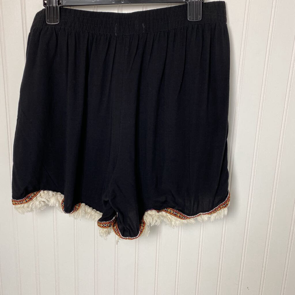 FRINGED SHORTS