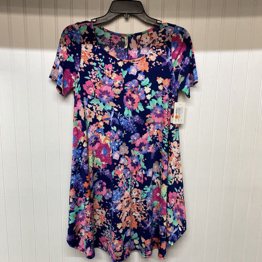 FLORAL SHORT SLEEVED TUNIC