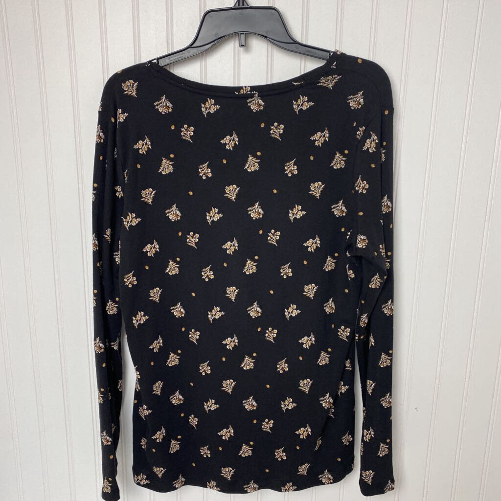 LONG SLEEVE KNIT TOP