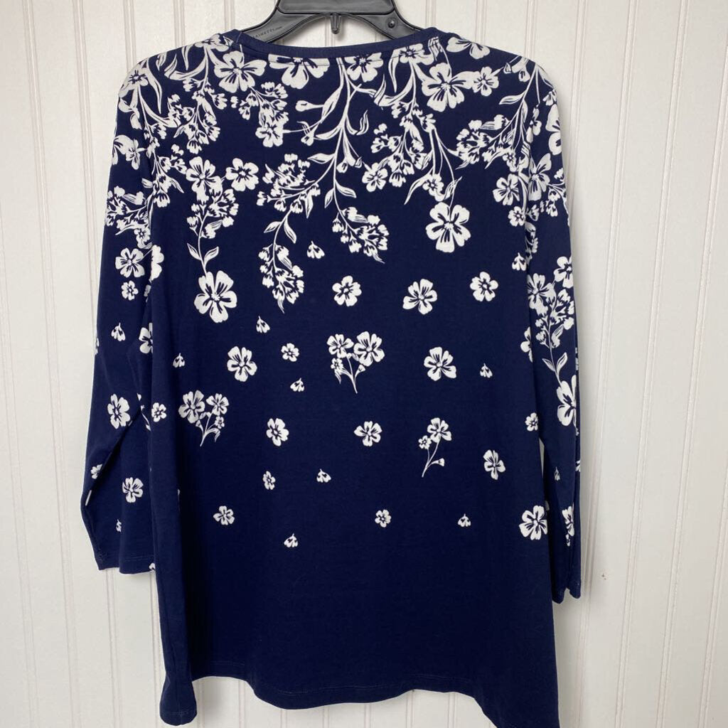 LONG SLEEVE KNIT TOP