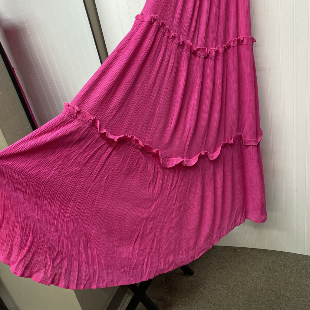 RUFFLED TIE SHOULDER SUNDRESS