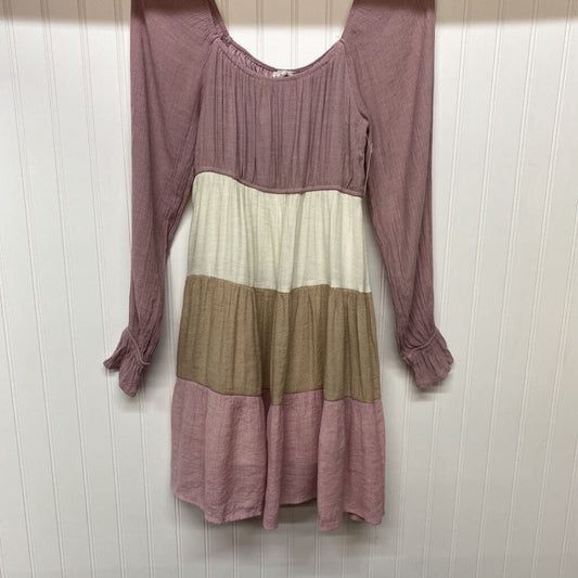 TRI COLORED DRESS