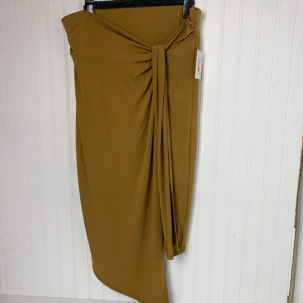 TIE WAIST LONG SKIRT