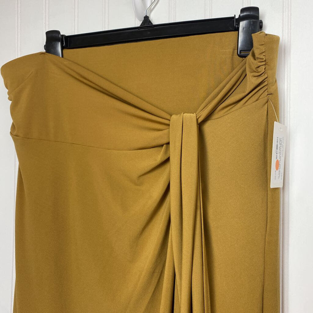 TIE WAIST LONG SKIRT